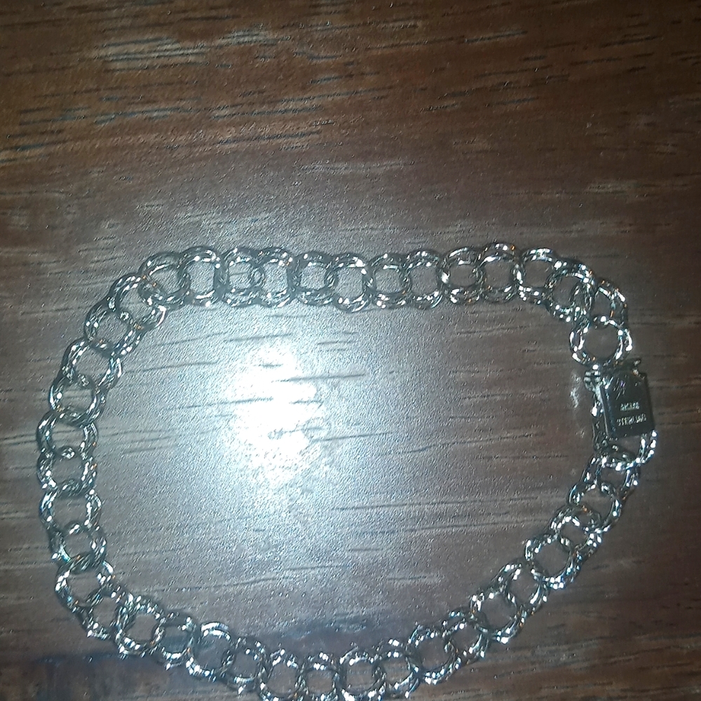 Sterling Silver Charm Bracelet